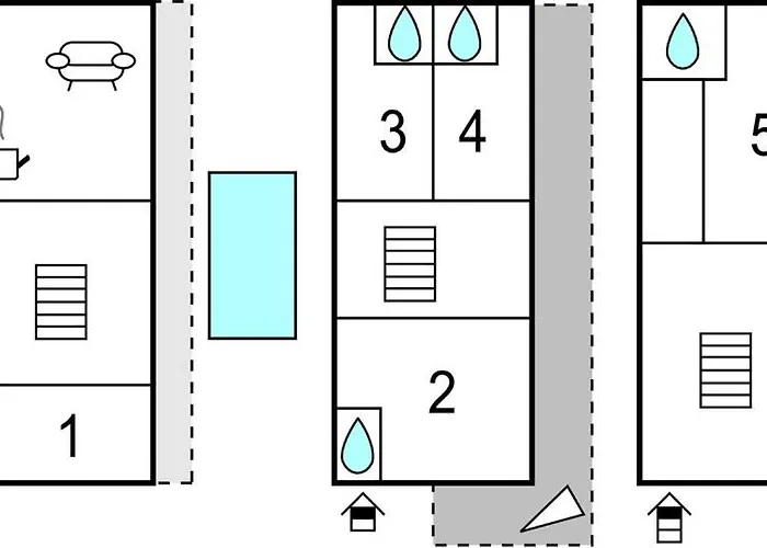 Awesome In With Kitchen Сasa de vacaciones